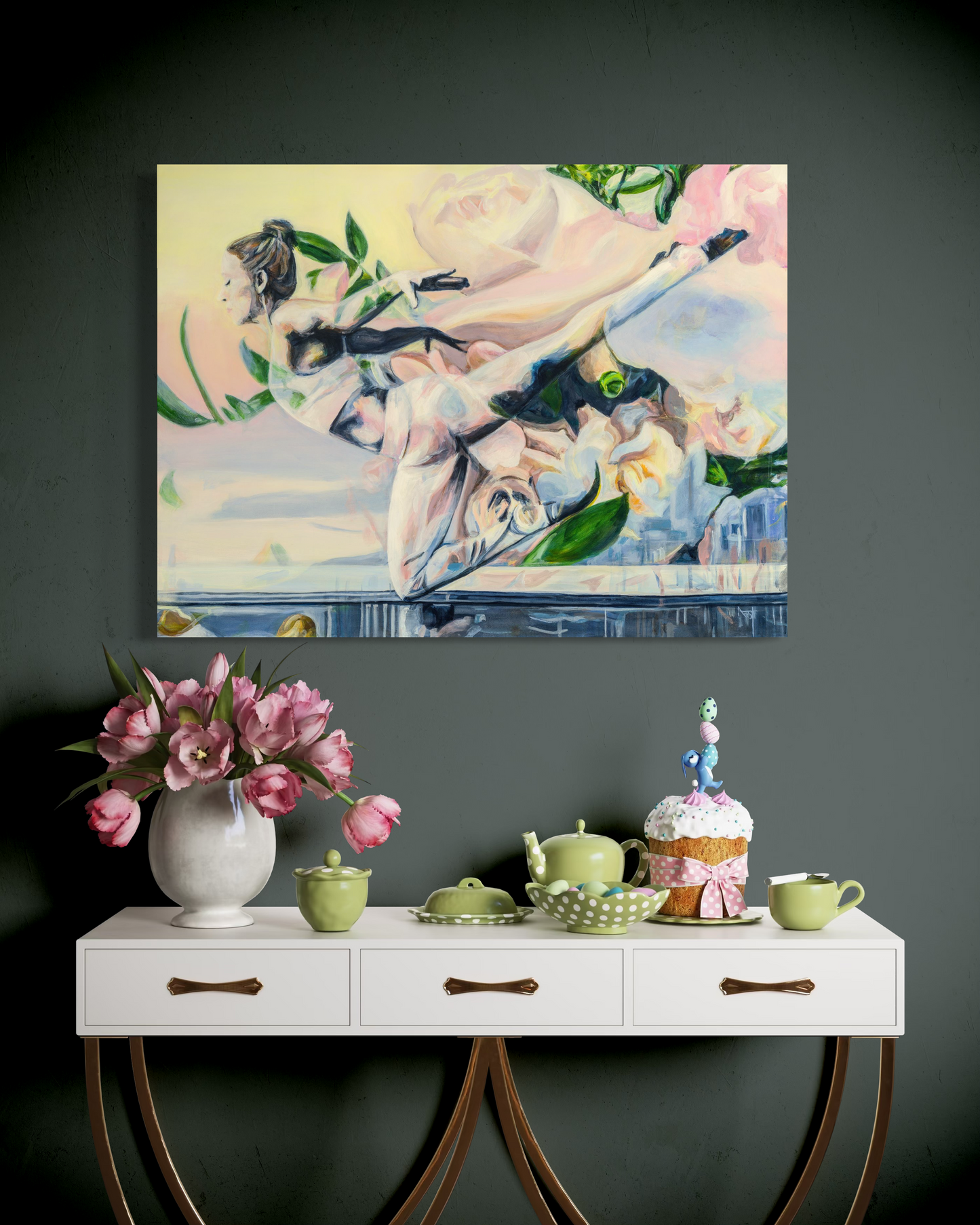Take the Leap Painting