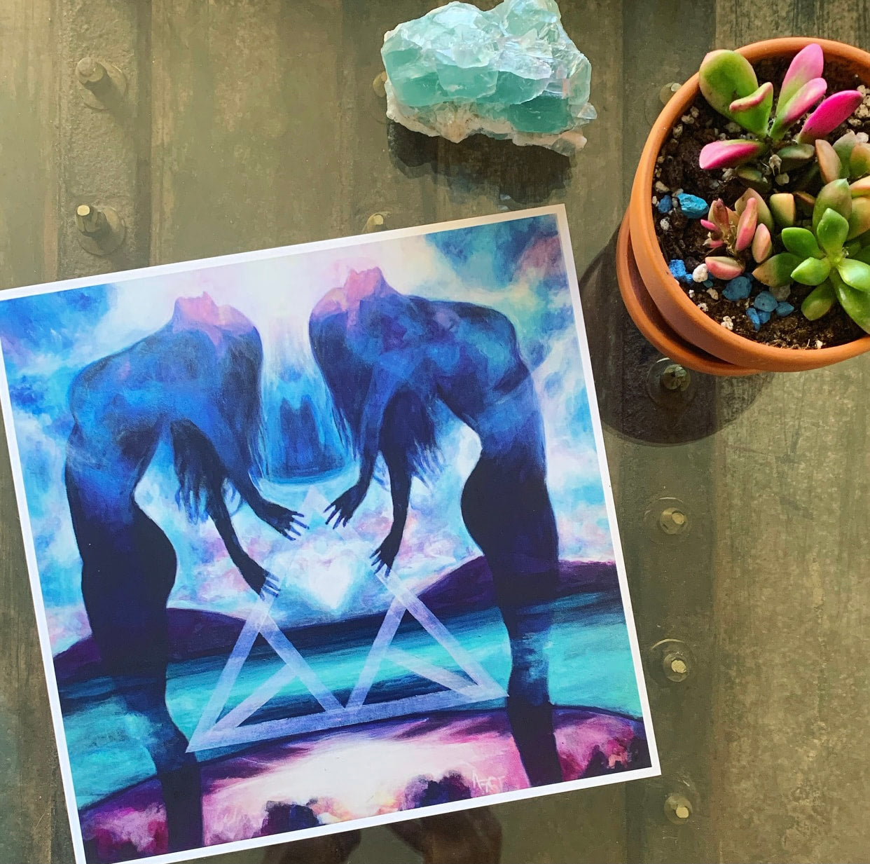 Free Heart 8x8 Print