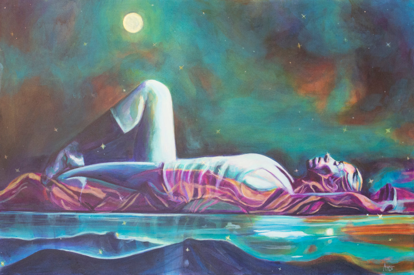 I Am Relaxed 12x18 Print