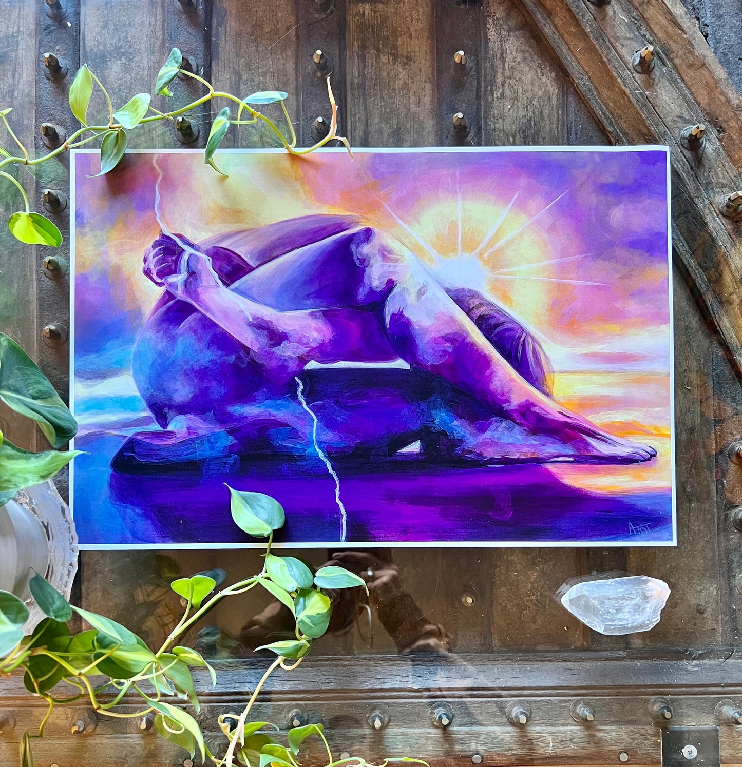 I Am Awake 12x18 Print