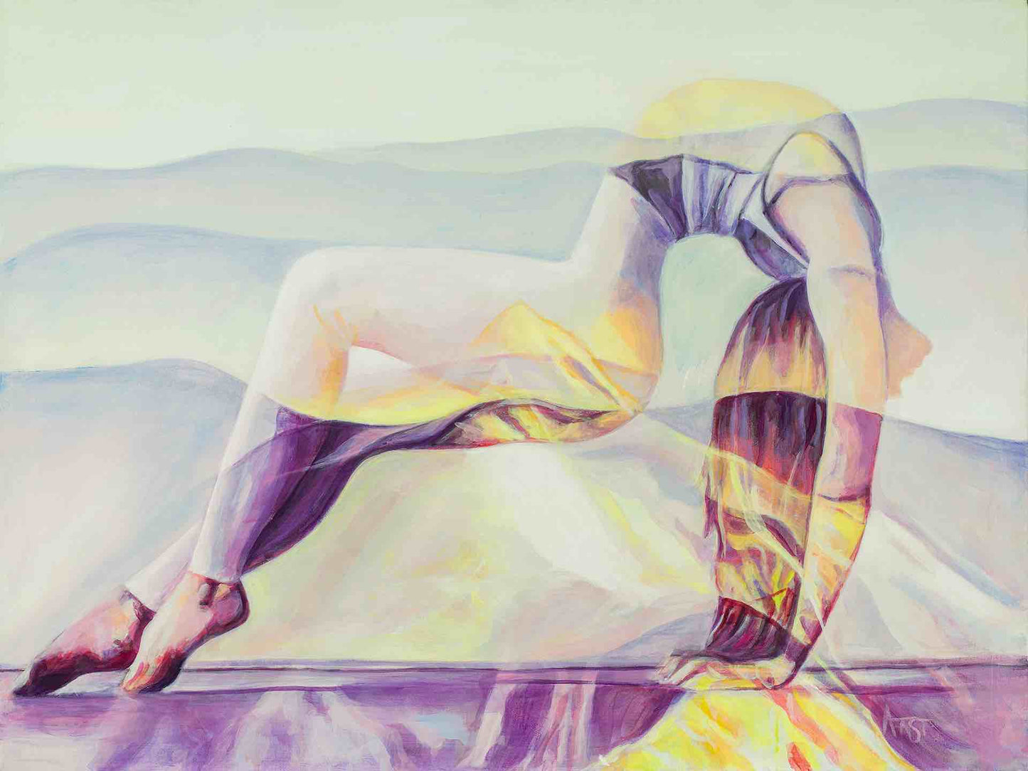 I Am Flexible 11x14 Print