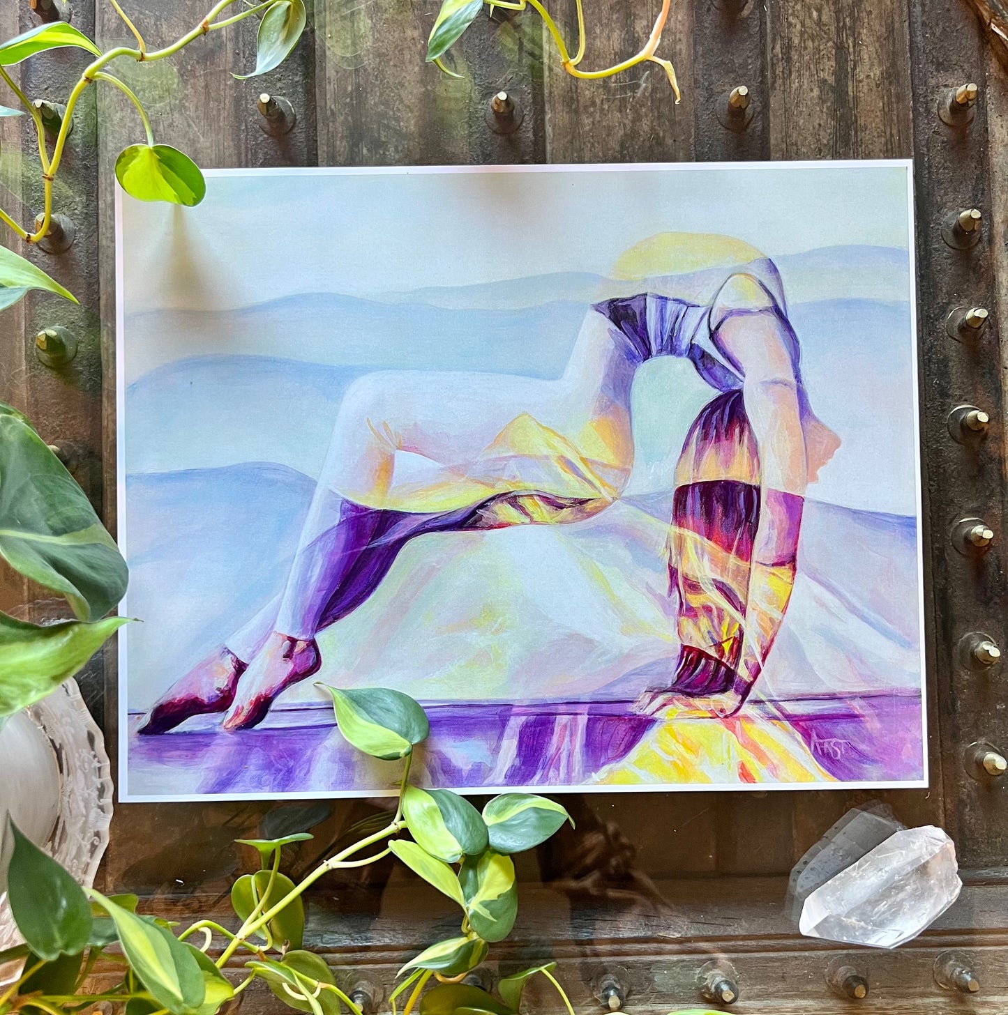 I Am Flexible 11x14 Print