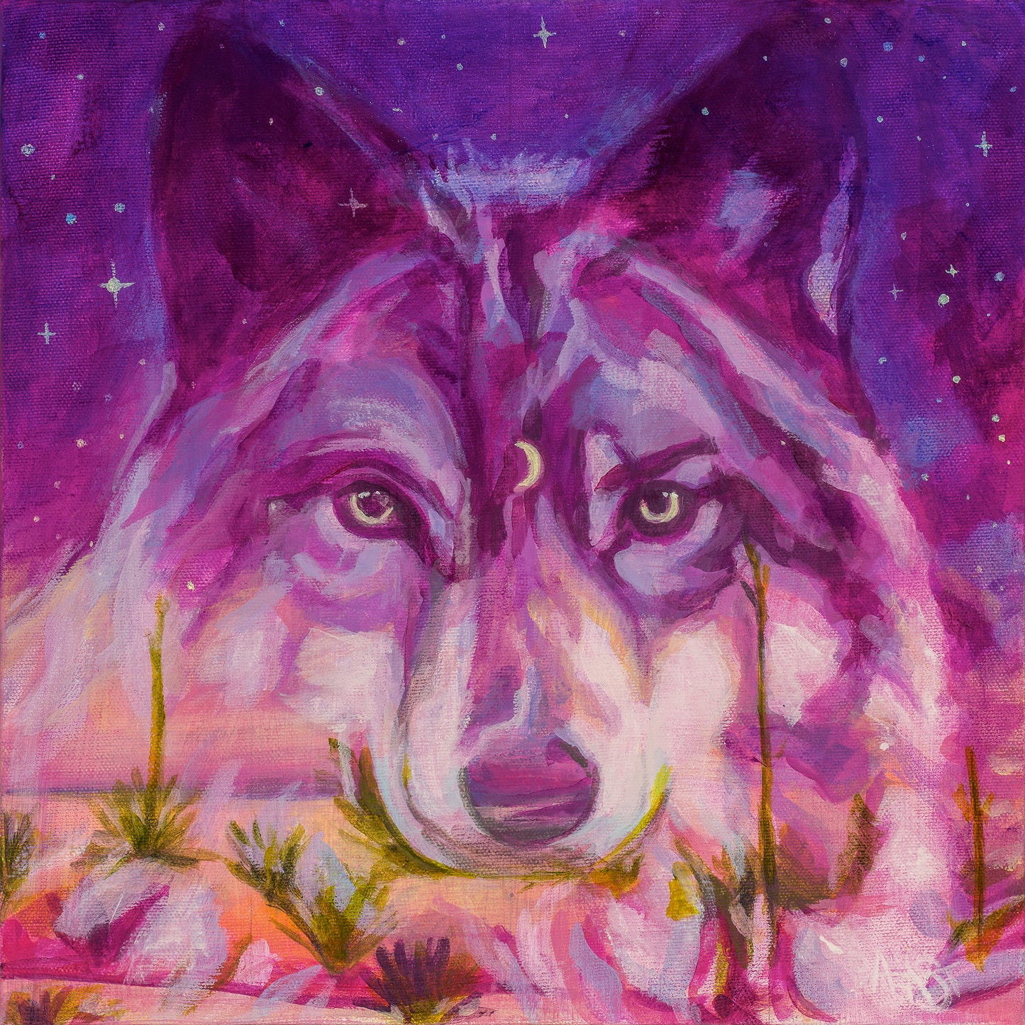 El Lobo 8x8 Print