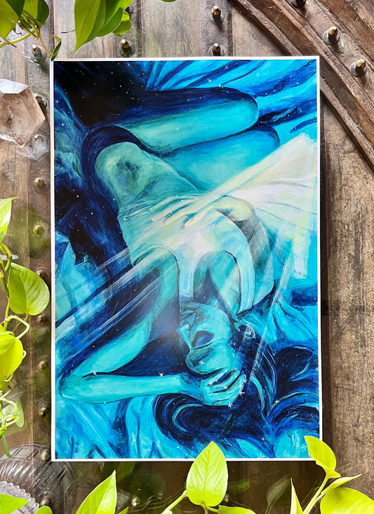 I Am Healing 12x18 Print