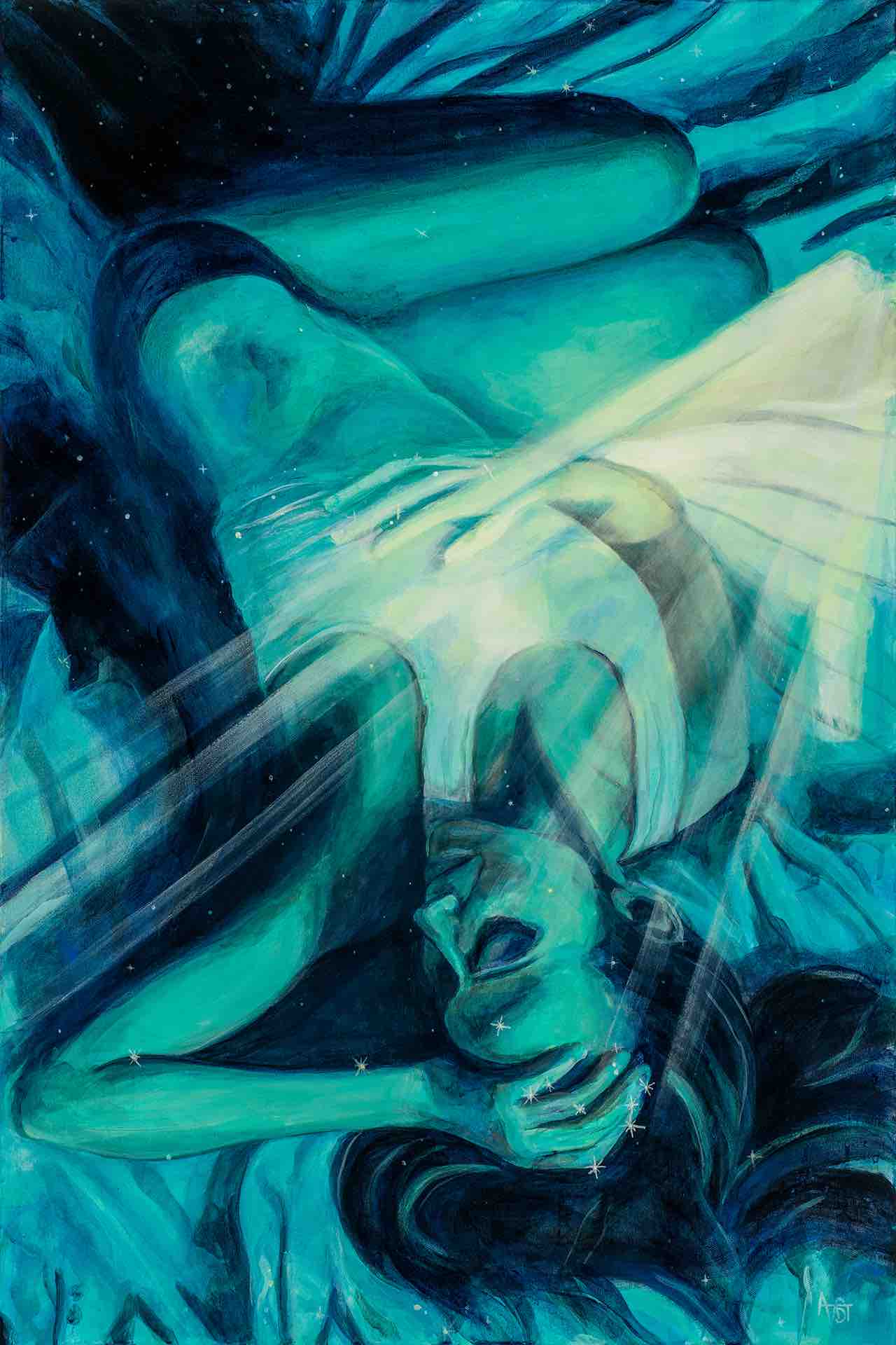 I Am Healing 12x18 Print