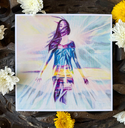I Am Resilient 8x8 Print