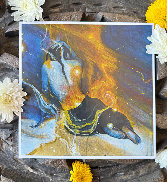 I am Unbroken 8x8 Print